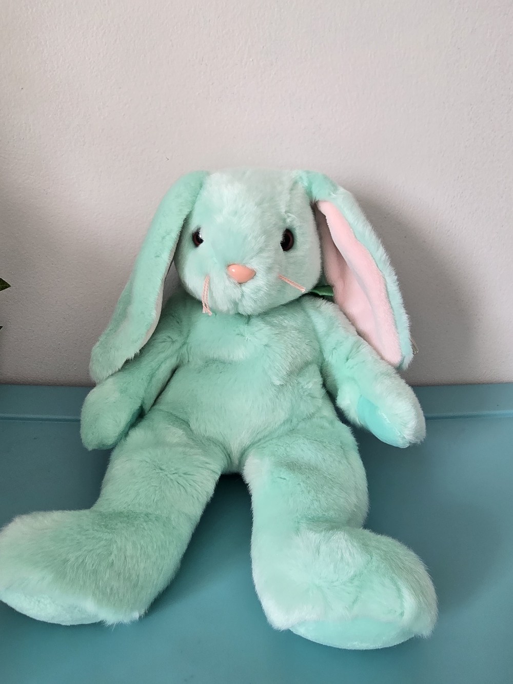 Plush Mint Green Ty Beanie Buddy